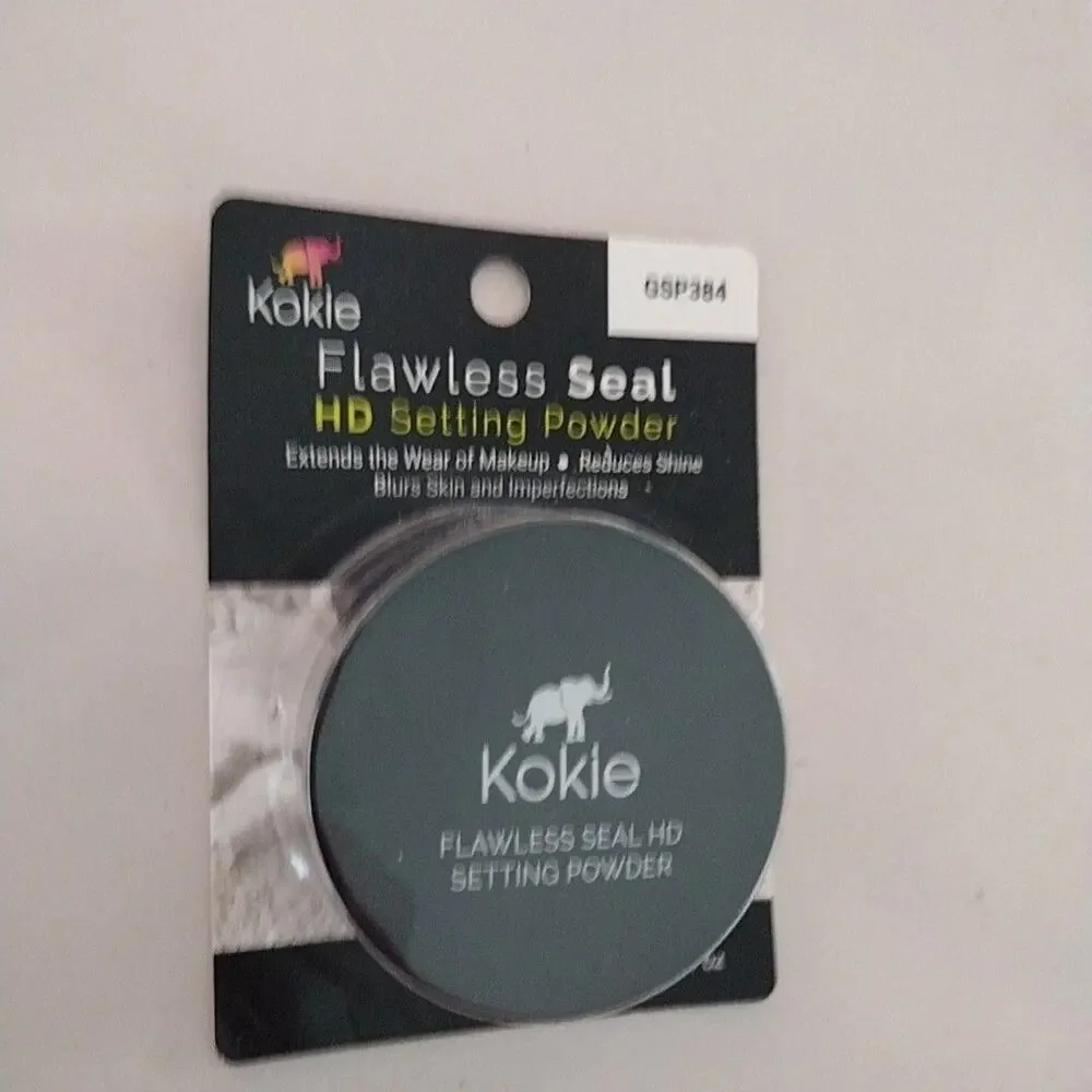 Kokie Flawless Seal HD Setting Powder Matte Shine Control Long Lasting Women